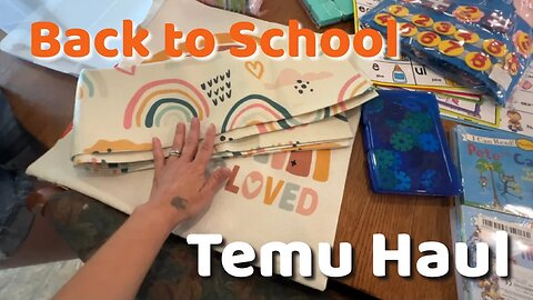 Temu Back to School Supplies || 🤑TEMU HAUL 🤑||Homeschool vs Public School Supplies | Saving Money