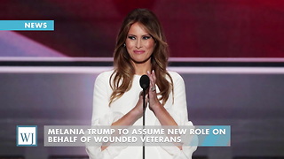 Melania Trump To Assume New Role On Behalf Of Wounded Veterans