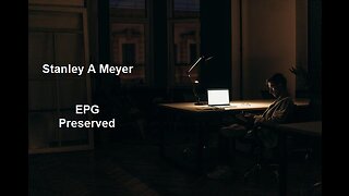 Stanley A Meyer EPG Preserved Built Spreading In use