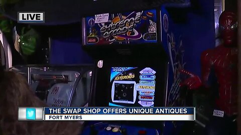 The Swap Shop offers unique antiques in Fort Myers - 7:30am live report