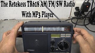 Retekess TR618 Tabletop Shortwave Radio With MP3 Player. Nice radio!