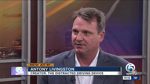 Device created to stop distracted driving