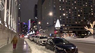 Montreal Downtown Midnight Walk Tour December 2022