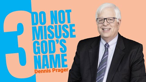 Tu N'Abuseras Pas Du Nom De Dieu - Dennis Prager [VOSF]