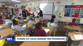 Funding cut could increase teen pregnancies