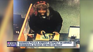 Serial armed robber arrested in Westland