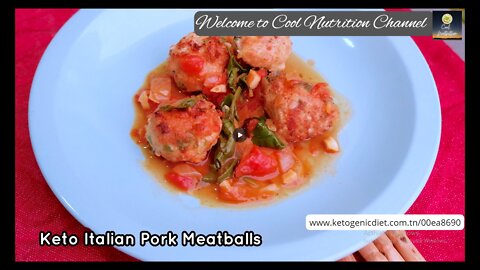 Keto Italian Pork Meatballs