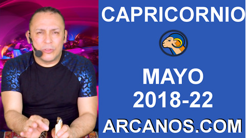 HOROSCOPO SEMANAL CAPRICORNIO (2018-22) 27 de mayo al 2 de junio de 2018-ARCANOS.COM