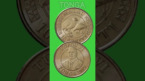 TONGA 10 SENILI 2015.#shorts @COINNOTESZ #tonga