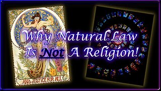 Why Natural Law Is NOT A Religion!