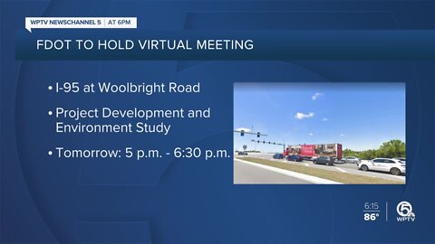 FDOT studies congestion on I-95, Woolbright Road in Boynton Beach