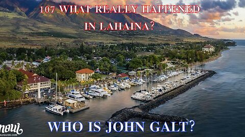 NINO W/ JUAN O'SAVIN- WHAT REALLY HAPPENED IN LAHAINA. TY JGANON, SGANON