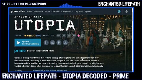 How To Watch Utopia Online - Amazon Prime Links In Description - Watch US 2020 and UK 2013 Versions!