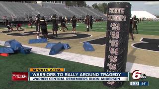 Warren Central Warriors to rally around the loss of senior Dijon Anderson this season