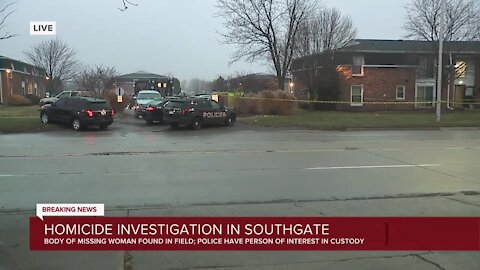 Body of woman reported missing on New Year's Eve found near Southgate apartment