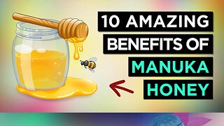 10 Health BENEFITS of MANUKA HONEY