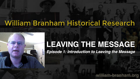 Leaving the Message Episode 1 - Introduction to Leaving the Message