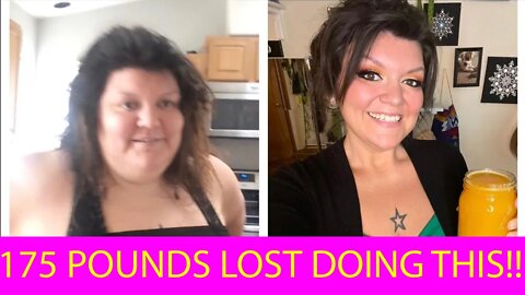 She LOST 175 POUNDS doing THIS ONE THING!!