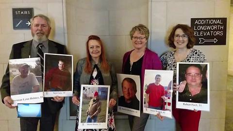 Woman shares husband’s story with lawmakers in D.C.