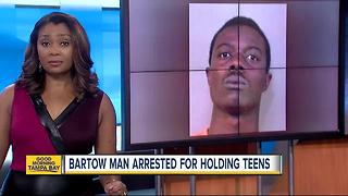 Bartow man arrested for holding teenage girls against their will