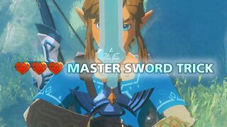 Breath of the Wild Master Sword Trick