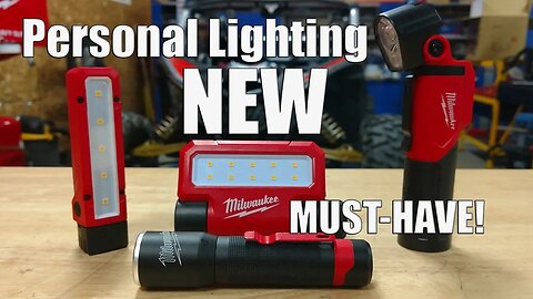 NEW Milwaukee Must-Have Additions to Personal Lighting Flashlight Rover #LightTheSite