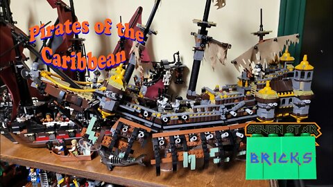 Silent Mary from Pirates of the Caribbean, Dead Men Tell No Tales - Knock off Lego - Lion King