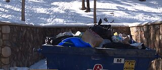 Winter visitors at Mount Charleston, surrounding area leave behind 12 tons of trash in 2019