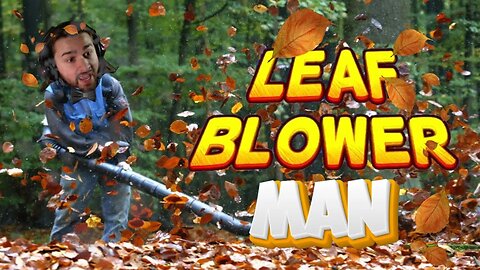 🍂This game "𝓑𝓛𝓞𝓦𝓢"🍃 | LEAF BLOWER MAN #indiegame #leafblower