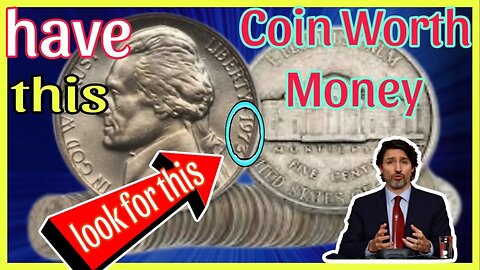 2 Ultra Rare Five cents Jefferson Nickels-Coin worth Money