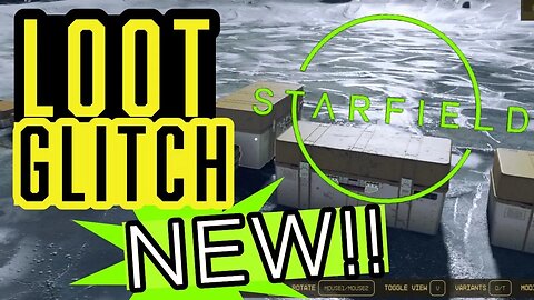 Starfield New Loot Glitch Outpost!