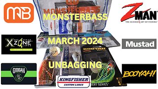 MONSTERBASS MARCH 2024 PLATIMUN SUBSCRIPTION UNBOXING