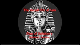 Alan of Salisbury gives his views and insights on the occult art of law