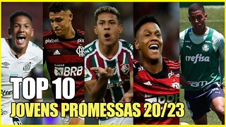 Top 10 Jovens Promessas do futebol Brasileiro 22/23 Prt 1