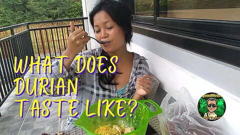 "What Does Durian Taste Like?" - Philippines
