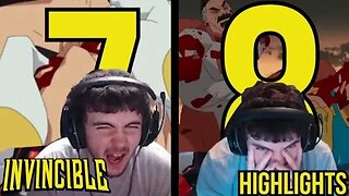 'INVINCIBLE VS OMNI-MAN!" Invincible episodes 7-8 Reaction Highlights