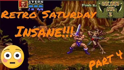 Retro Saturday - Golden Axe (Genesis-Arcade) Ep. 4