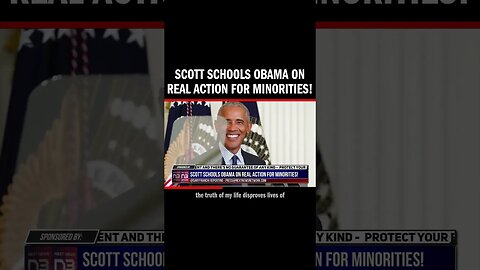 Scott Schools Obama on Real Action for Minorities!