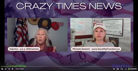 #204 We DON'T Have REAL Elections + We DON'T Have A Border = We DON'T Have A Country! Are You Ready To Take Back America? We Have The Winning Strategy BUT There's NOT A Lot Of Time Left! | 5DGRAMMA & MICHELE SWINICK