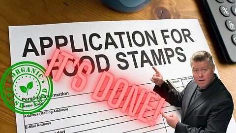 Food Stamps About To End...
