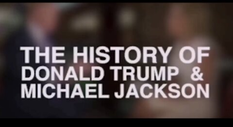 ［和訳］THE HISTORY トランプ&マイケル•ジャクソン