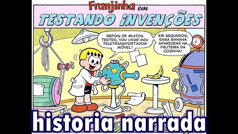 Franjinha em-Testando invenções | Gibis do Rapha