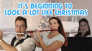 It's Beginning to Look A Lot Like Christmas Flute Trio | Flute Christmas Music