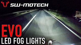 SW-Motech EVO LED Fog Lights TESTED on CB1000R