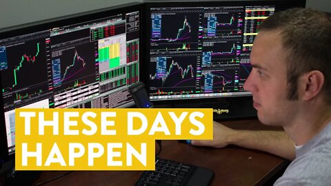 [LIVE] Day Trading | These Days Happen. Be R-E-A-D-Y.