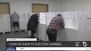 Coronavirus leads to election changes