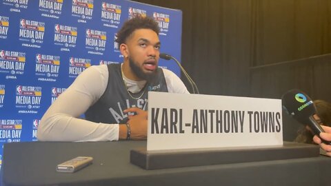 Karl-Anthony Towns on why it was important to do a PSA about the COVID-19 vaccine