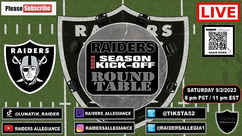 #RAIDERS 2023 SEASON KICK-OFF ROUND TABLE