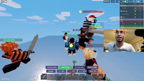 🙀 PLAYING ROBLOX BEDWARS WITH VIEWERS!! COME JOIN!! 😸 | !roblox | !commands | !socials