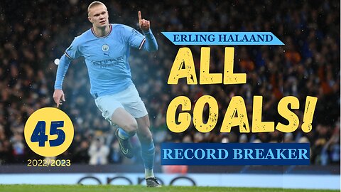 ERLING HAALAND RECORD BREAKER | Best Player This Year 2023 Man City 4k